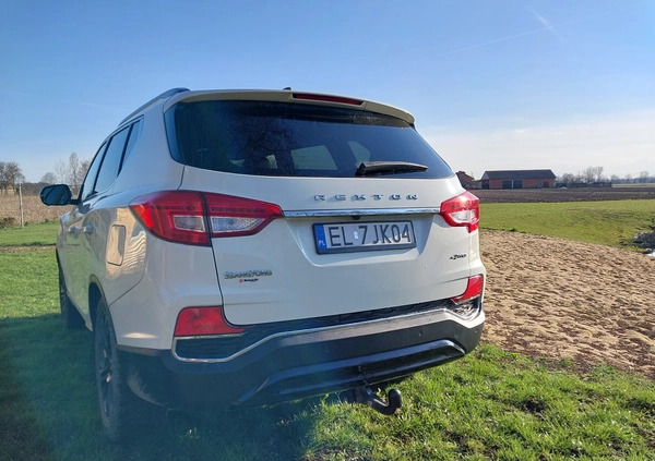 SsangYong REXTON cena 105000 przebieg: 38478, rok produkcji 2019 z Łódź małe 631